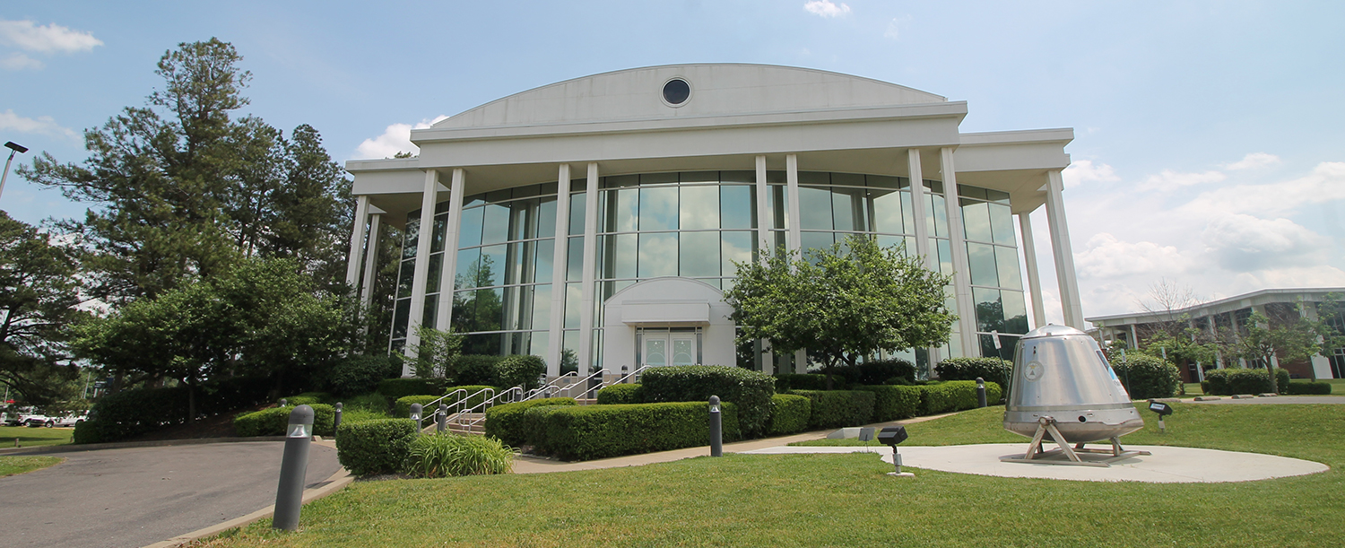 outdoor shot of the challenger learning center