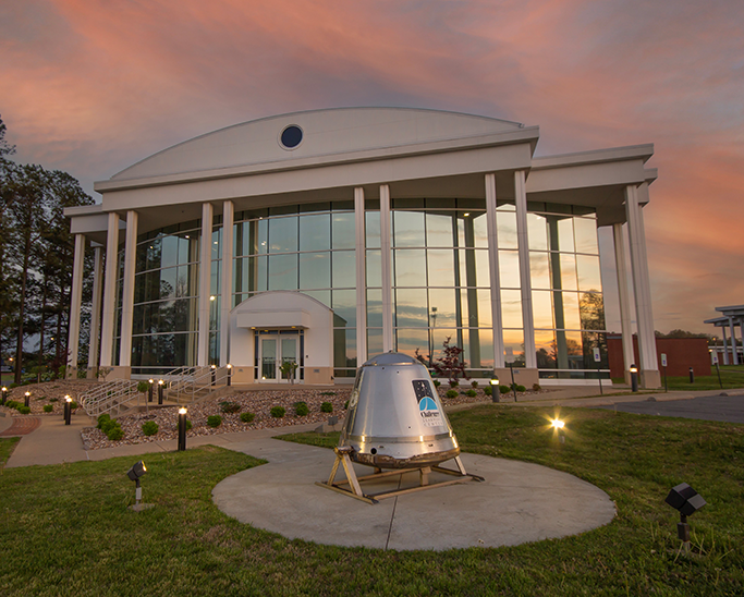 night outside view of building