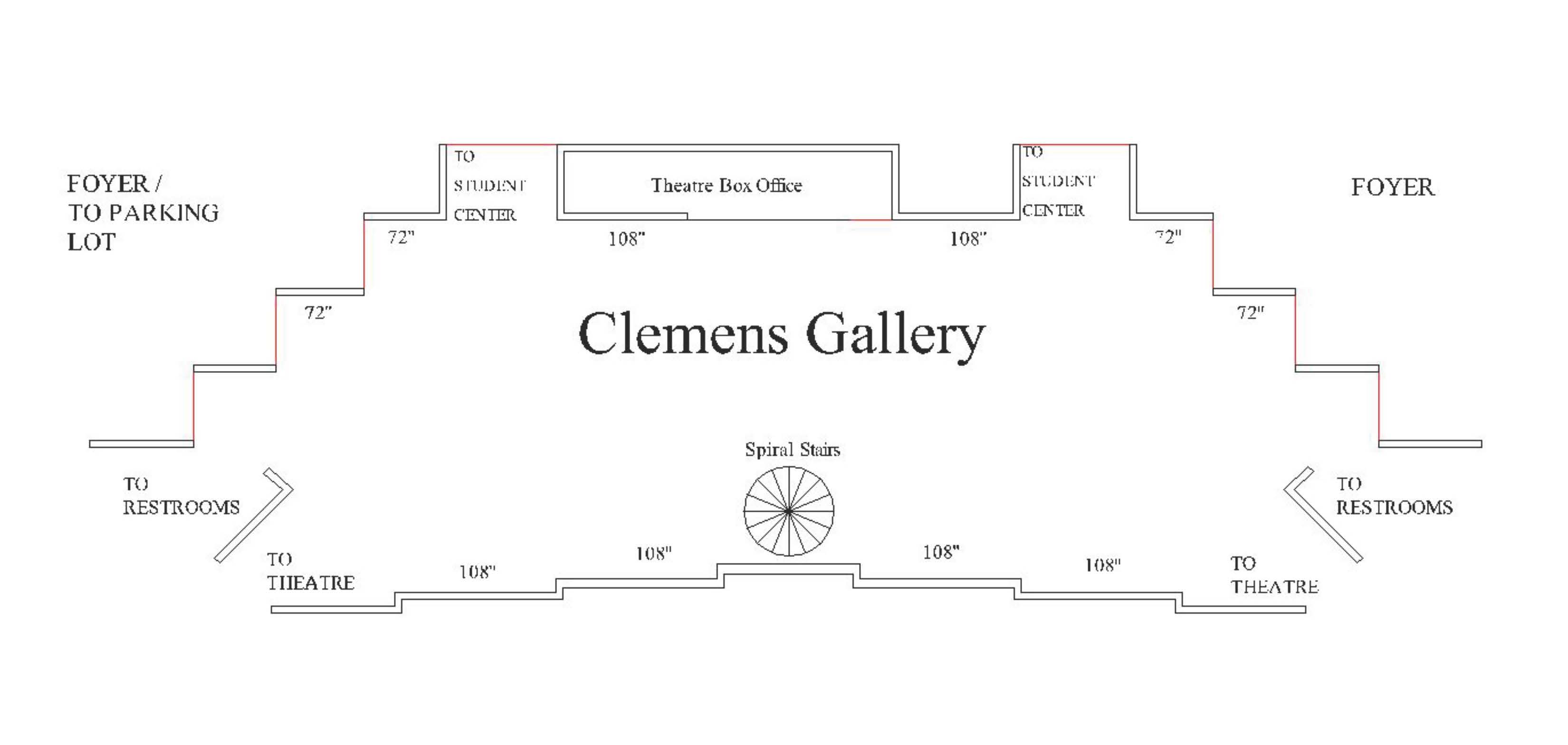 Diagram of Clemens Gallary