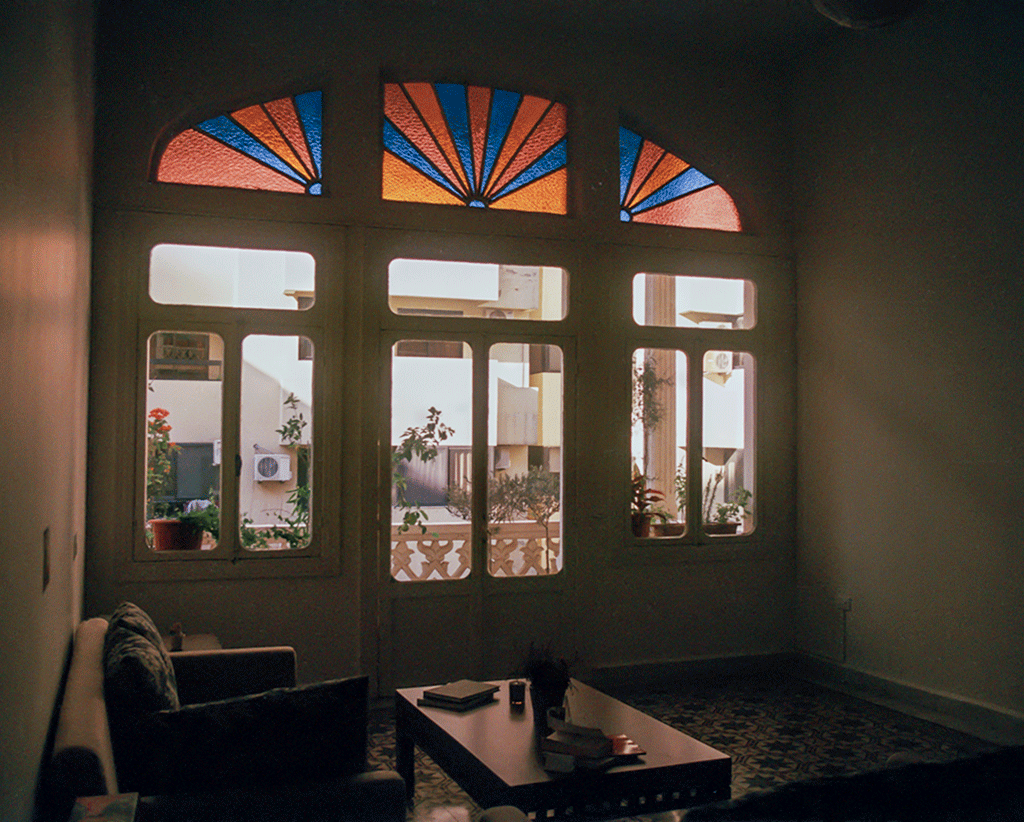 Stained class window