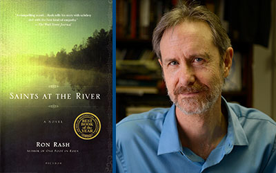 Saints at the River book cover and author
