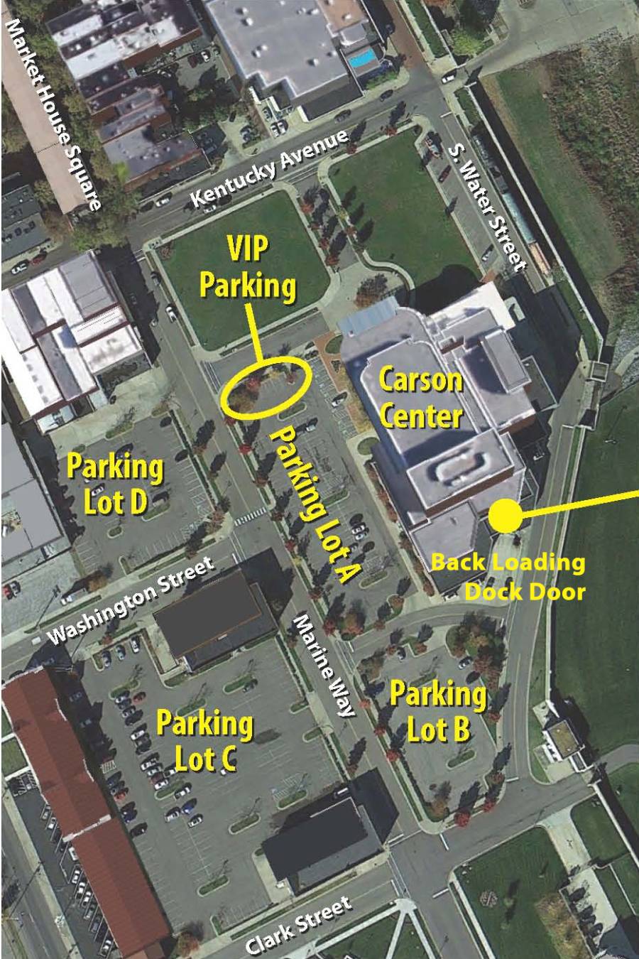 Carson Center Map