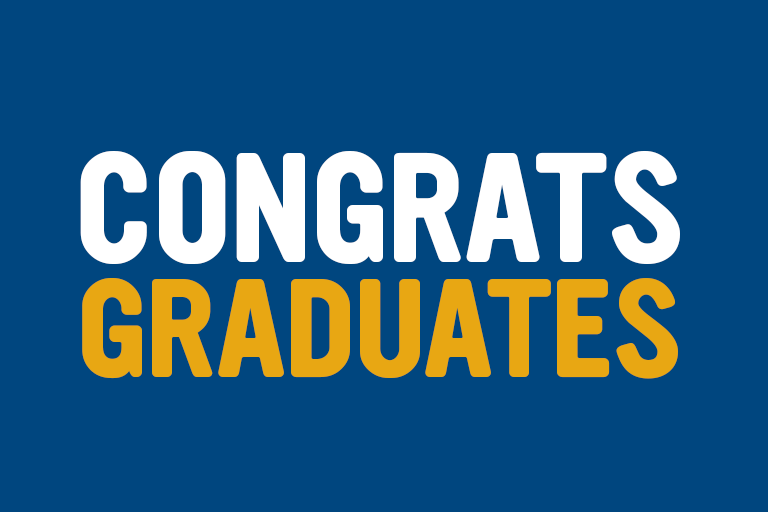 congrats graduates