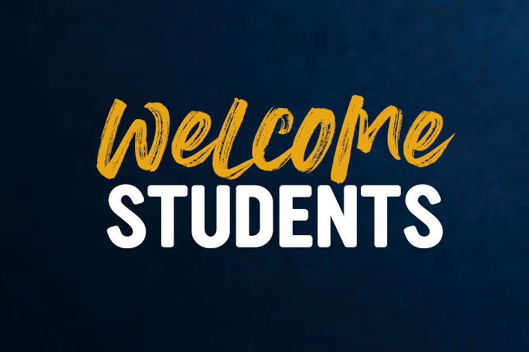 welcome students